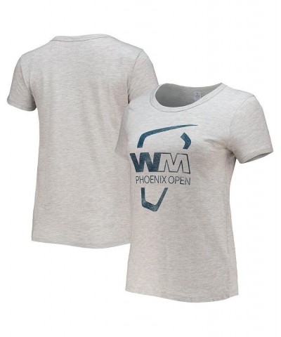 Women's Heathered Gray WM Phoenix Open Tri-Blend T-shirt Heathered Gray $24.77 Tops