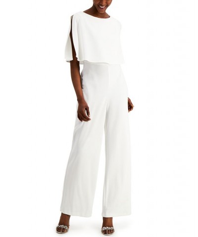 Petite Popover Jumpsuit Ivory $37.38 Pants