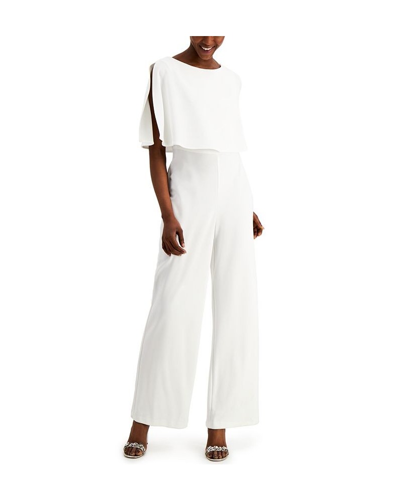 Petite Popover Jumpsuit Ivory $37.38 Pants