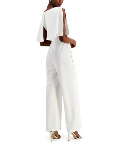 Petite Popover Jumpsuit Ivory $37.38 Pants