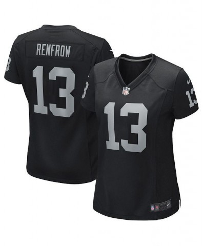 Women's Hunter Renfrow Black Las Vegas Raiders Game Player Jersey Black $47.60 Jersey