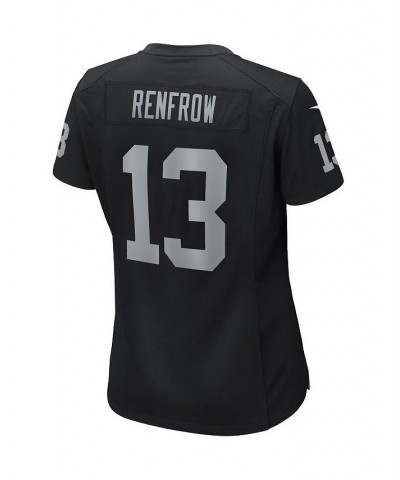 Women's Hunter Renfrow Black Las Vegas Raiders Game Player Jersey Black $47.60 Jersey