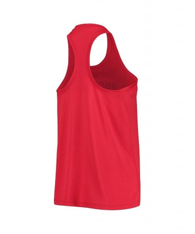 Women's Scarlet Ohio State Buckeyes Arch and Logo Classic Performance Tank Top Scarlet $18.90 Tops