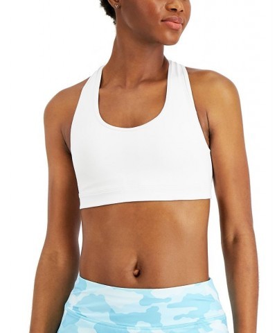 Performance Medium Impact Sports Bra White $14.85 Bras