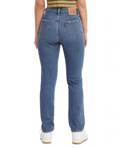 Women's 501 Original-Fit Straight-Leg Jeans Salsa Ins Equence $40.00 Jeans