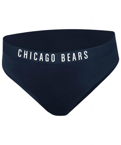 Women's Navy Chicago Bears All-Star Bikini Bottom Navy $18.40 Swimsuits