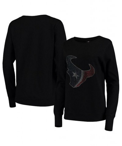 Women's Black Houston Texans Halfback Fleece Pullover Sweatshirt Black $37.09 Sweatshirts