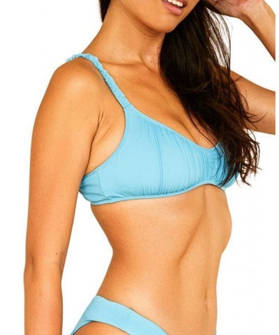 Women's Paradise Swim Top Blue $20.40 Swimsuits