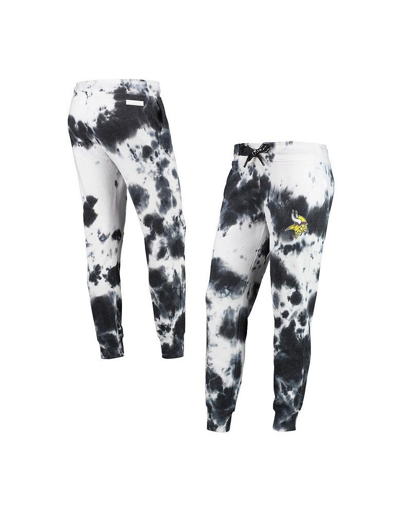 Women's White Black Minnesota Vikings Melody Tie-Dye Jogger Pants White, Black $36.90 Pants