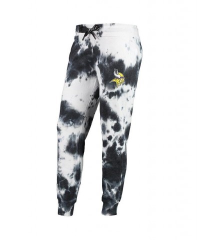 Women's White Black Minnesota Vikings Melody Tie-Dye Jogger Pants White, Black $36.90 Pants