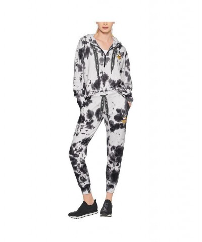 Women's White Black Minnesota Vikings Melody Tie-Dye Jogger Pants White, Black $36.90 Pants