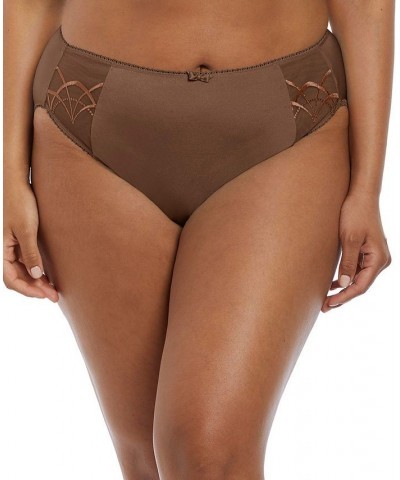 Women's Plus Size Cate Brief Underwear EL4035 Pecan $16.40 Panty