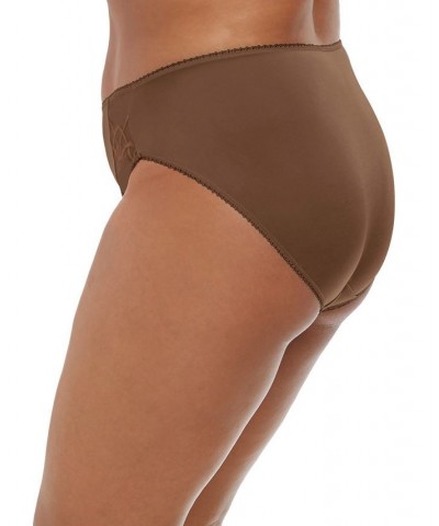 Women's Plus Size Cate Brief Underwear EL4035 Pecan $16.40 Panty