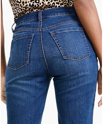 Petite High Rise Natural Straight-Leg Jeans Astor $17.09 Jeans