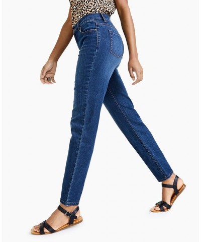 Petite High Rise Natural Straight-Leg Jeans Astor $17.09 Jeans