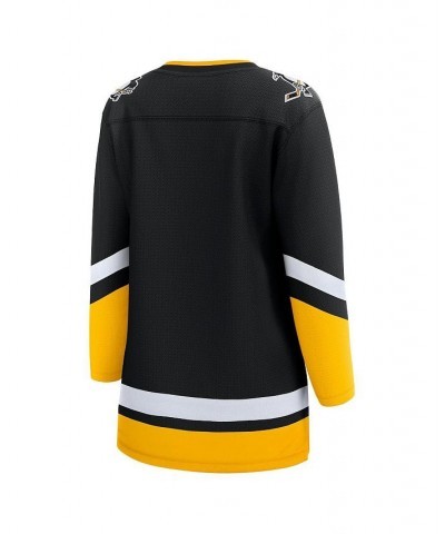 Women's Branded Black Pittsburgh Penguins 2021/22 Alternate Premier Breakaway Jersey Black $41.20 Jersey