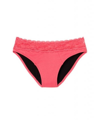 Alice Women's Plus-Size Bikini Period-Proof Panty Pink $26.10 Panty