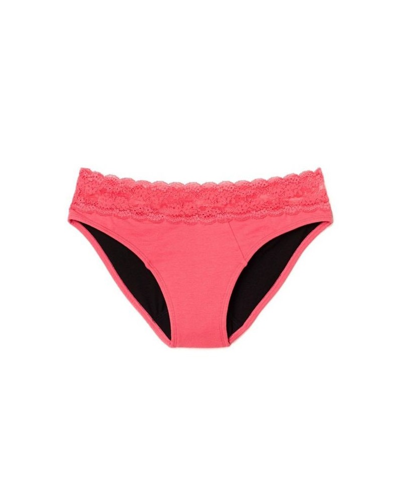 Alice Women's Plus-Size Bikini Period-Proof Panty Pink $26.10 Panty