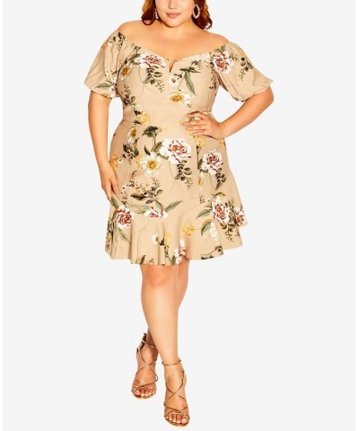 Trendy Plus Size Finch Floral Dress Ivory Finch Floral $52.39 Dresses