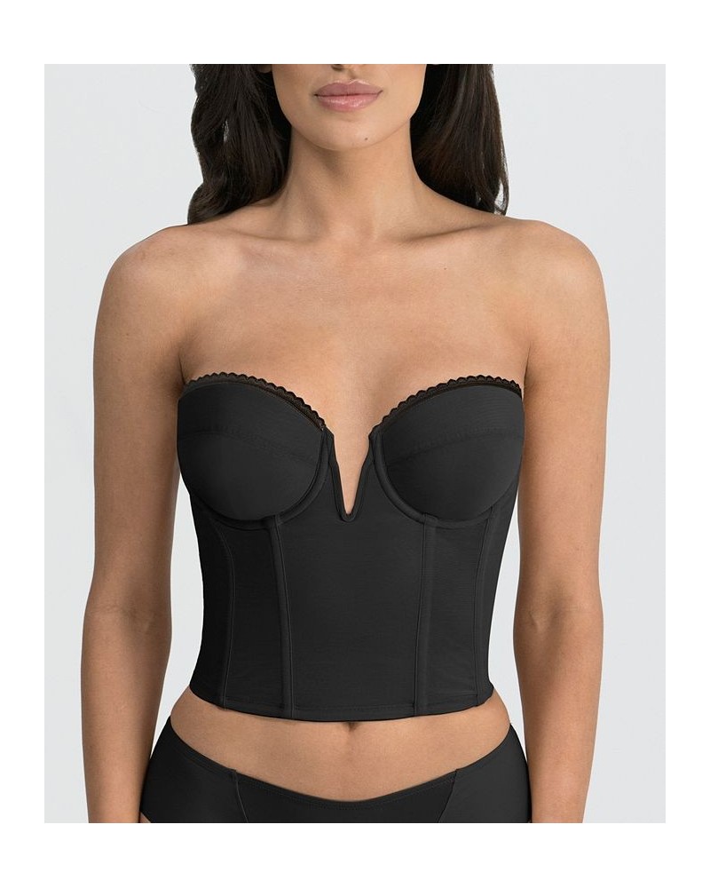 Valerie V Wire Backless Strapless Bridal Bra 6390 Black $38.00 Bras