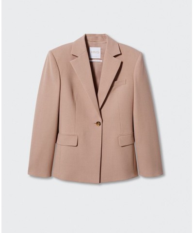 Women's Seams Suit Jacket Pale Pink $55.80 Jackets