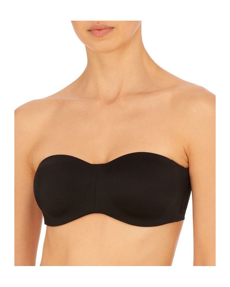 Women's Adapt Bandeau Underwire Bra 729313 Black $31.28 Bras