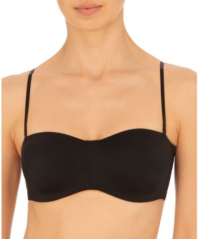 Women's Adapt Bandeau Underwire Bra 729313 Black $31.28 Bras