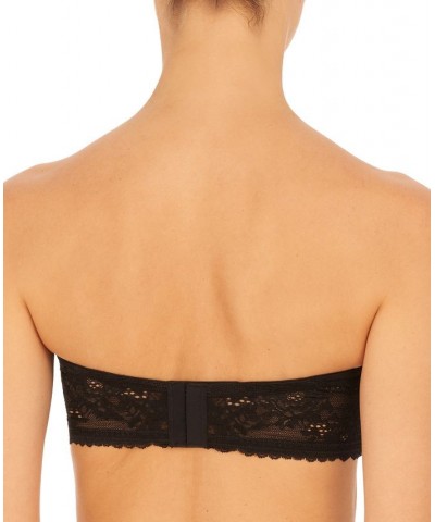 Women's Adapt Bandeau Underwire Bra 729313 Black $31.28 Bras