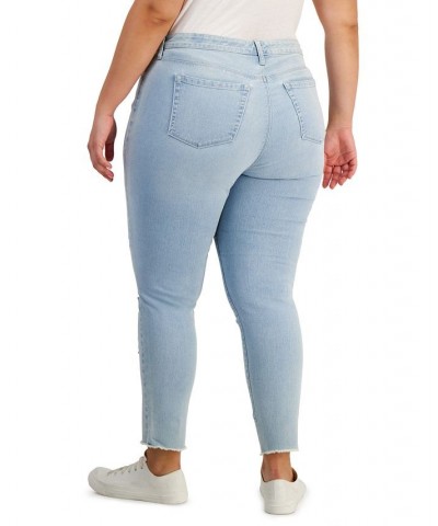 Plus Size Mid-Rise Curvy Skinny Jeans Coast Wash $13.44 Jeans