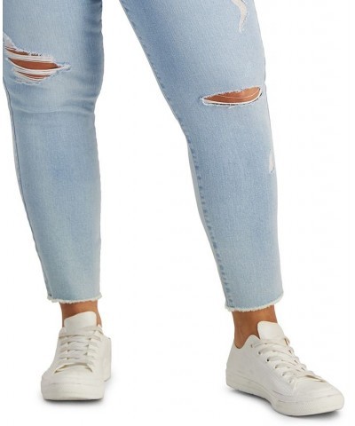 Plus Size Mid-Rise Curvy Skinny Jeans Coast Wash $13.44 Jeans