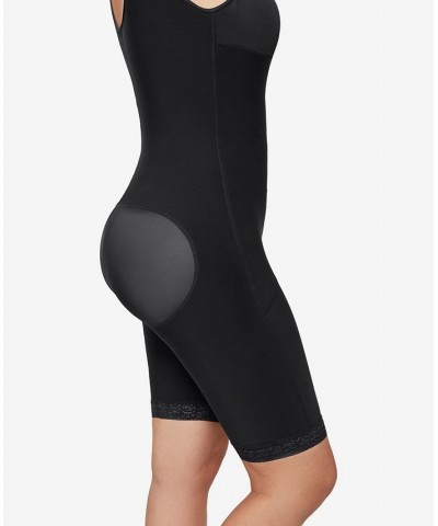 Full Body Slimming Zipper Bodysuit Contour Shaper Black $51.60 Shapewear