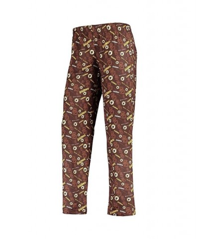 Women's Brown San Diego Padres Retro Print Sleep Pants Brown $28.00 Pajama