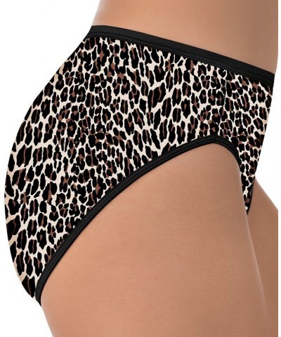 Illumination Hi-Cut Brief Underwear 13108 also available in extended sizes Modern Leopard Print $9.74 Panty