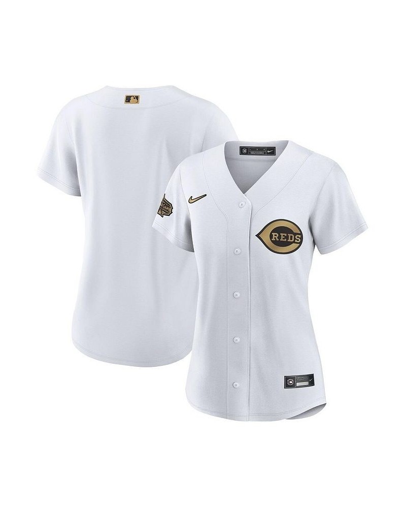 Women's White Cincinnati Reds 2022 MLB All-Star Game Replica Blank Jersey White $70.50 Jersey