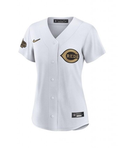 Women's White Cincinnati Reds 2022 MLB All-Star Game Replica Blank Jersey White $70.50 Jersey