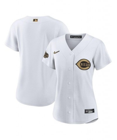 Women's White Cincinnati Reds 2022 MLB All-Star Game Replica Blank Jersey White $70.50 Jersey