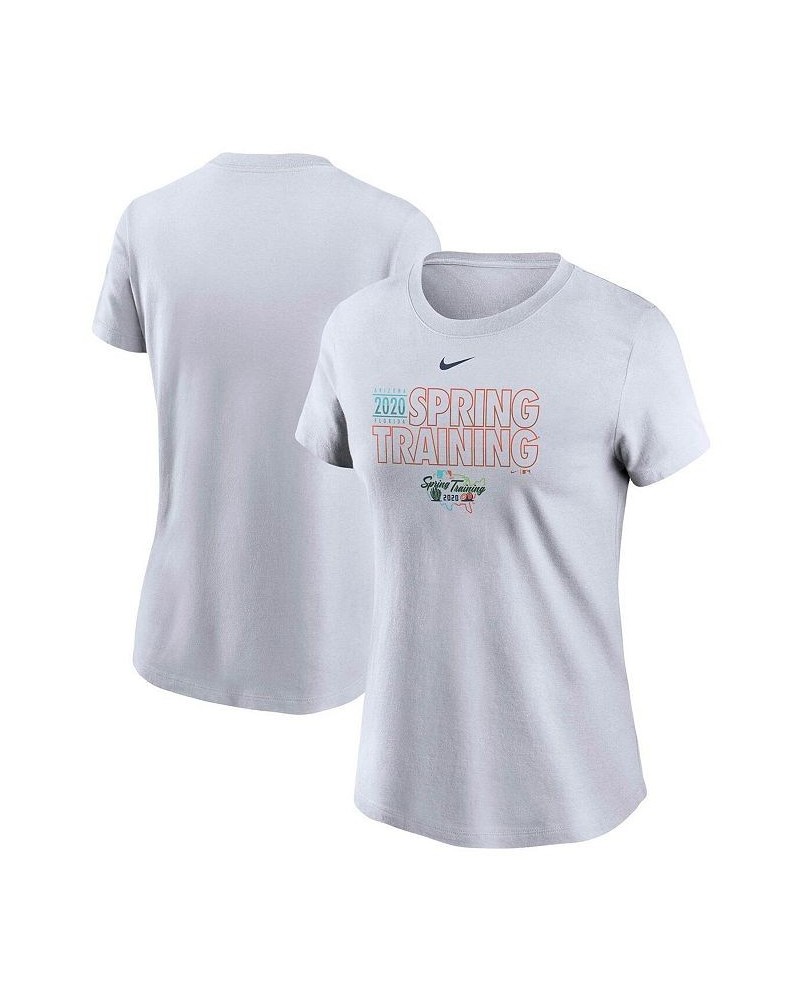 Women's White MLB 2020 Spring Training T-shirt White $19.60 Tops