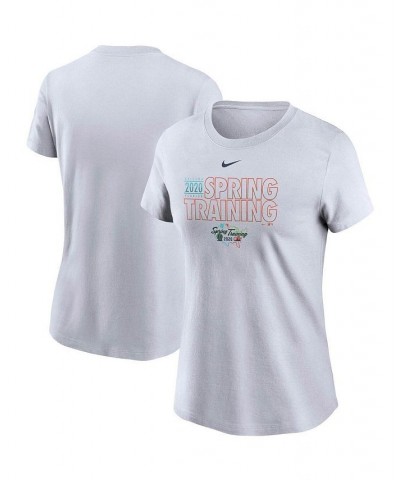 Women's White MLB 2020 Spring Training T-shirt White $19.60 Tops