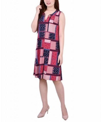 Women's Sleeveless Keyhole Dress with Hardware Sunquilt $17.34 Dresses