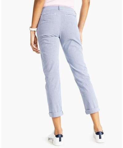 Women's Striped TH Flex Hampton Chino Pants Blue/White $27.83 Pants