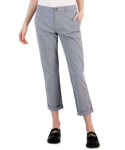 Women's Striped TH Flex Hampton Chino Pants Blue/White $27.83 Pants