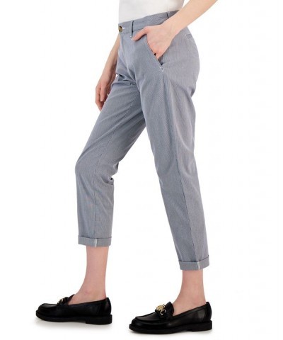 Women's Striped TH Flex Hampton Chino Pants Blue/White $27.83 Pants