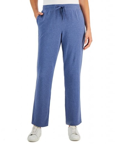 Petite Short Active Drawstring Pant Heather Indigo $10.58 Pants