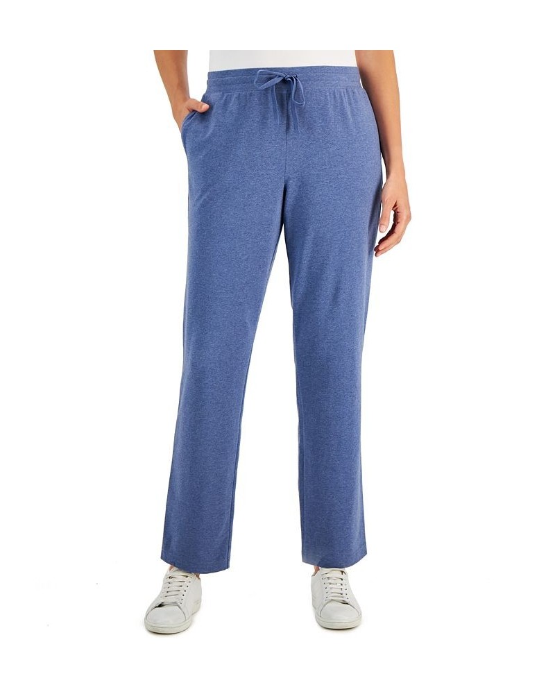 Petite Short Active Drawstring Pant Heather Indigo $10.58 Pants