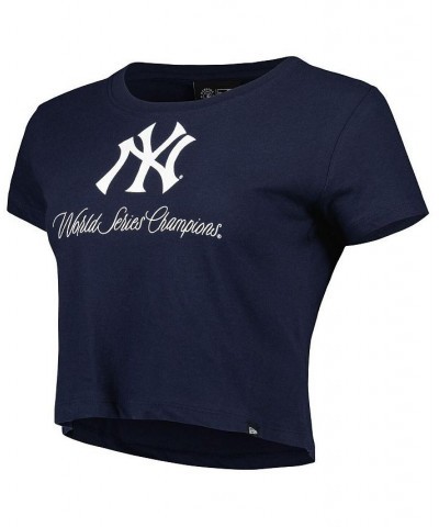 Women's Navy New York Yankees Historic Champs T-shirt Blue $27.72 Tops