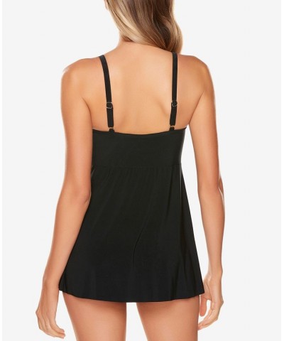 Twisted Sisters Adora Underwire Swimdress Black $76.96 Swimsuits