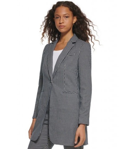 Women's Plaid Topper Jacket Midnight/ivory $38.44 Jackets