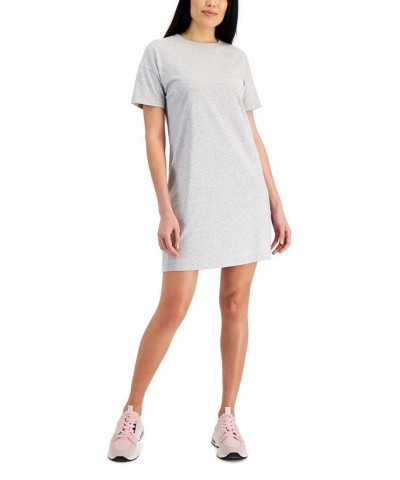 Women's Retro Recycled Dress Grey Whisper Heather $16.08 Dresses