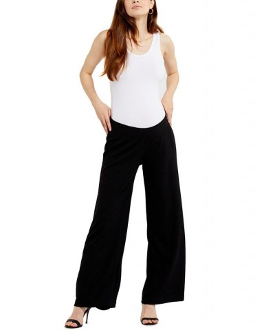 Under Belly Wide-Leg Maternity Pants Black $44.87 Pants