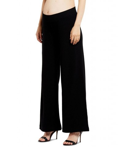 Under Belly Wide-Leg Maternity Pants Black $44.87 Pants